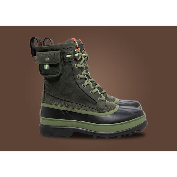 New Sorel x Concepts CNCPTS Caribou Rein WP in Surplus Green size 11.5 - Picture 1 of 13